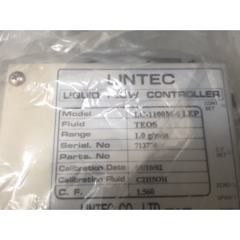 LINTEC LC-1100M-6 LEP MFC Gas TEOS 1.0g/min